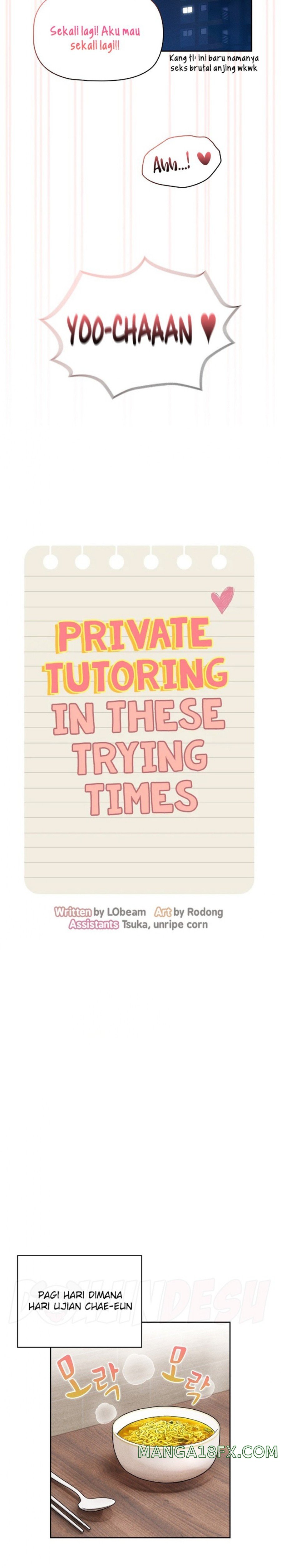 Private Tutoring In Pandemic RAW - Chapter 119 Page 9