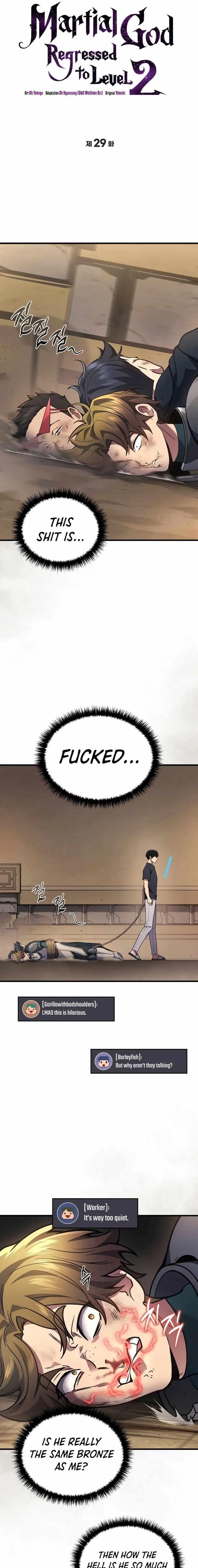 Martial God Regressed to Level 2 - Chapter 29 Page 1