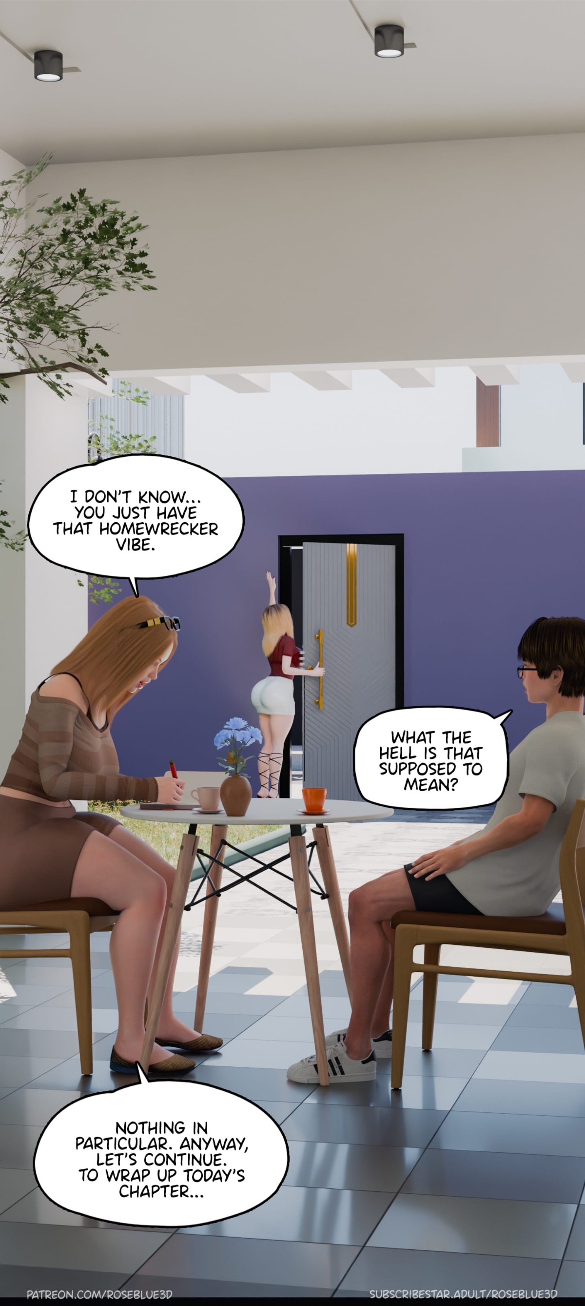 My Neighbor's Widow Raw - Chapter 40 Page 87