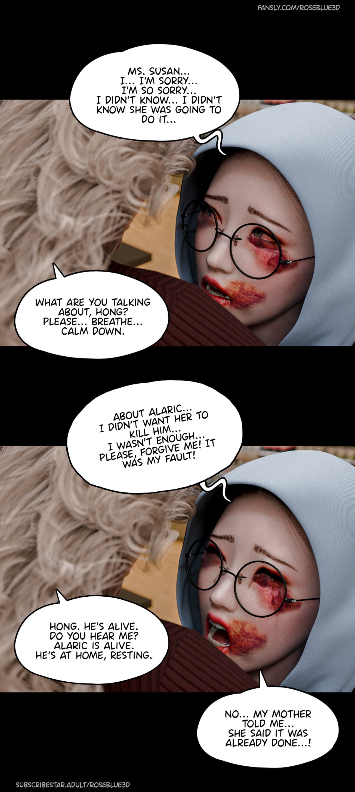 My Neighbor's Widow Raw - Chapter 44 Page 12