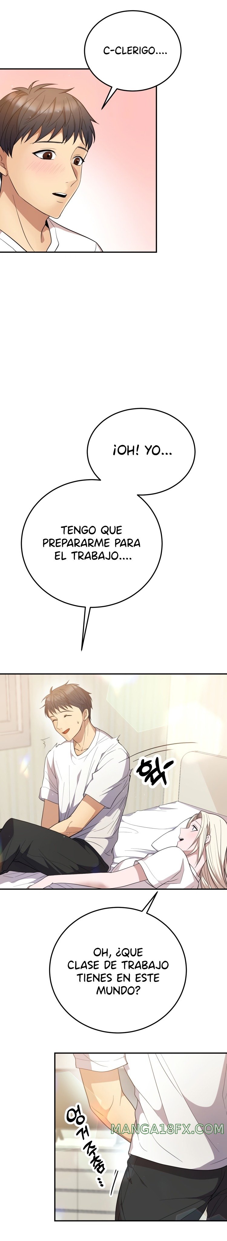 Living in a Single Room with a Saint Raw - Chapter 3 Page 14