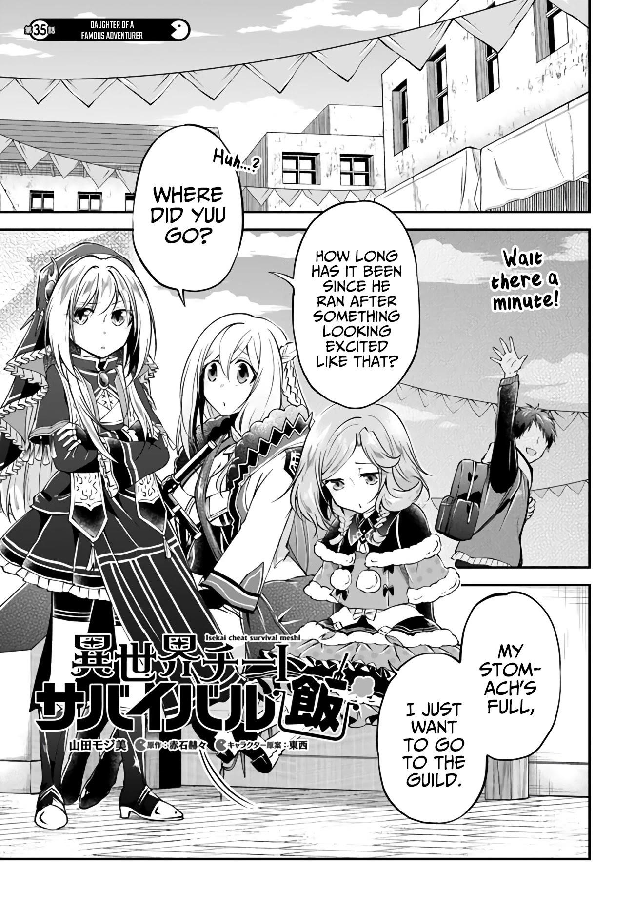Isekai Cheat Survival Meshi - Chapter 35 Page 1