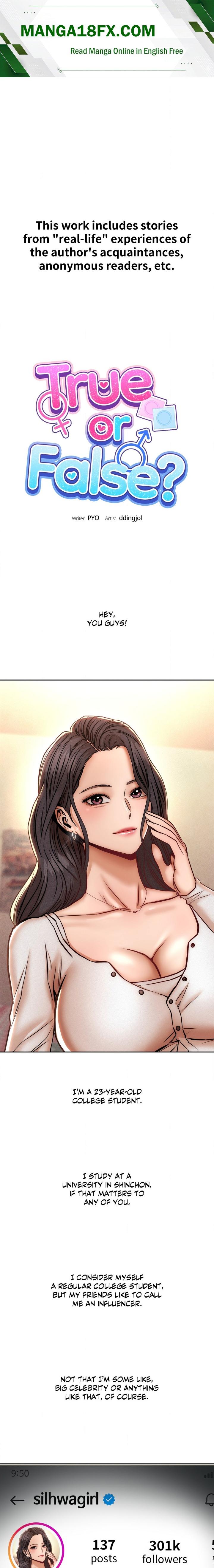 True or False? (Uncensored) - Chapter 147 Page 1