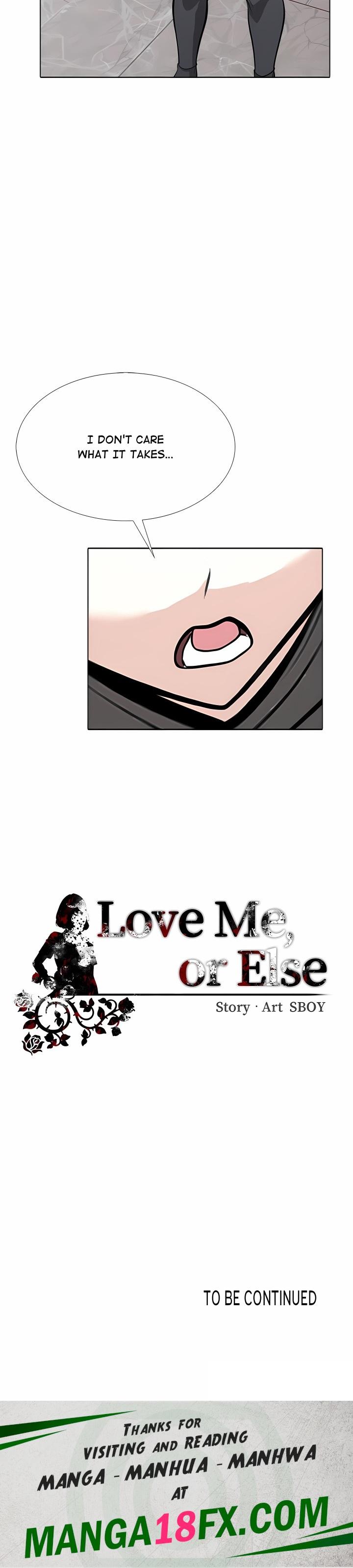 Love Me, or Else - Chapter 25 Page 22