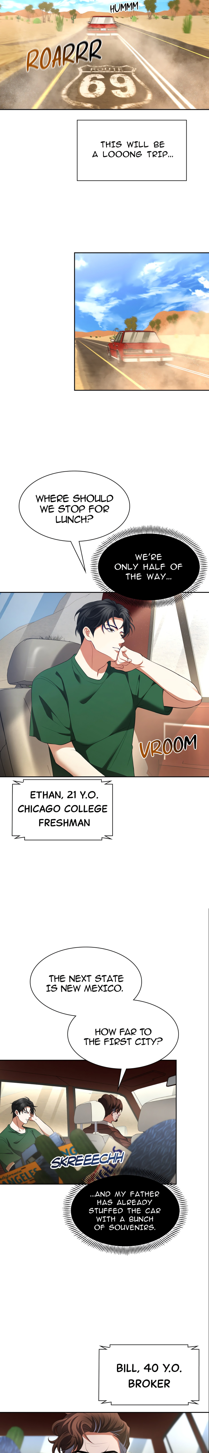 Backseat Trip with my Stepmother - Chapter 1 Page 2
