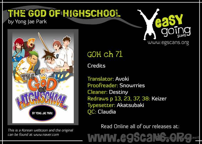 The God of High School - Chapter 71 Page 6