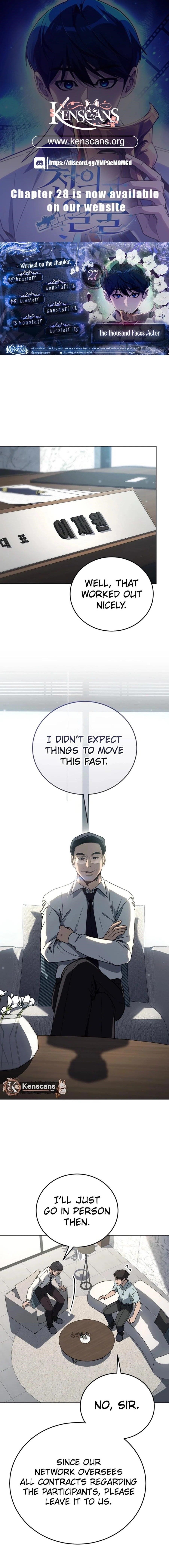 The Thousand Faces Actor - Chapter 27 Page 1