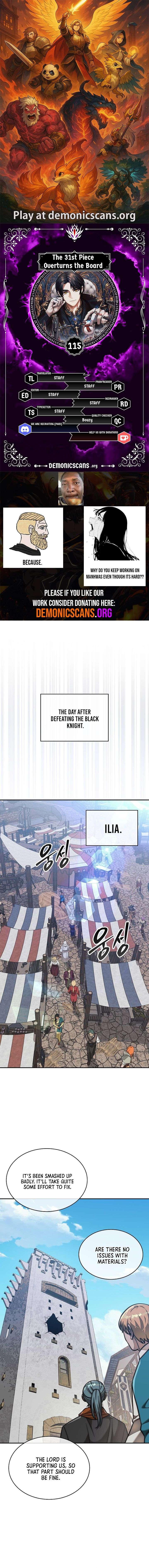 The 31st Piece Overturns the Board - Chapter 115 Page 1