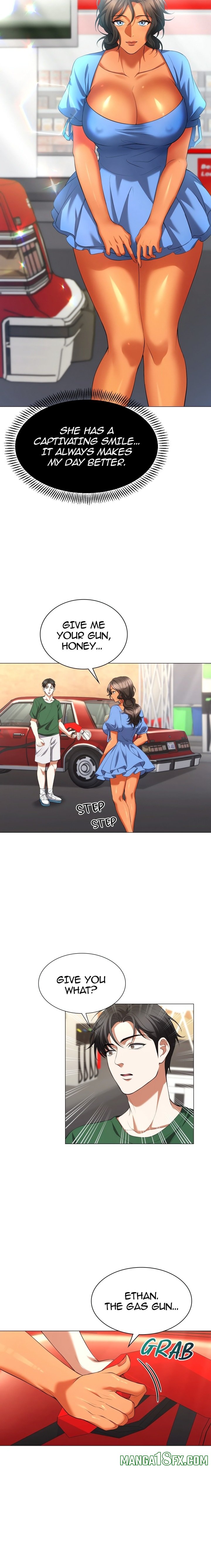 Backseat Trip with my Stepmother (Uncensored) - Chapter 1 Page 9