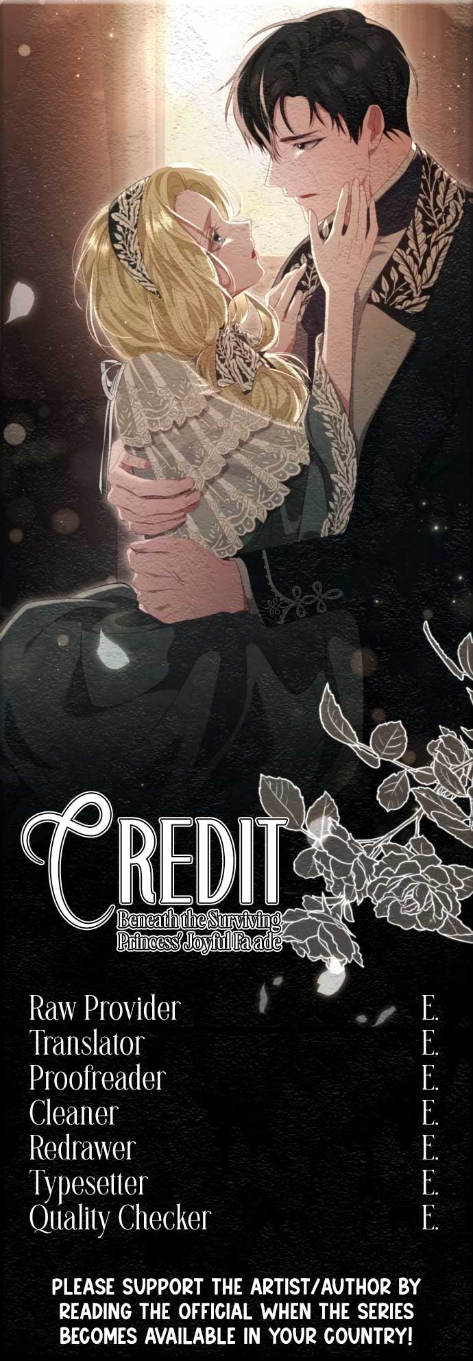 Beneath the Surviving Princess Joyful Facade - Chapter 36 Page 1