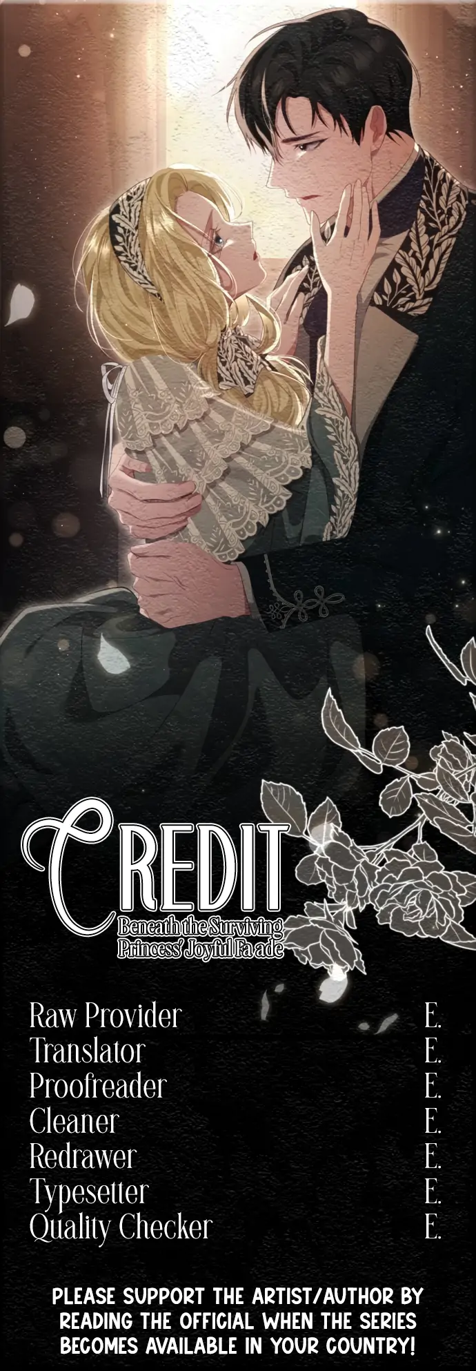 Beneath the Surviving Princess Joyful Facade - Chapter 39 Page 1