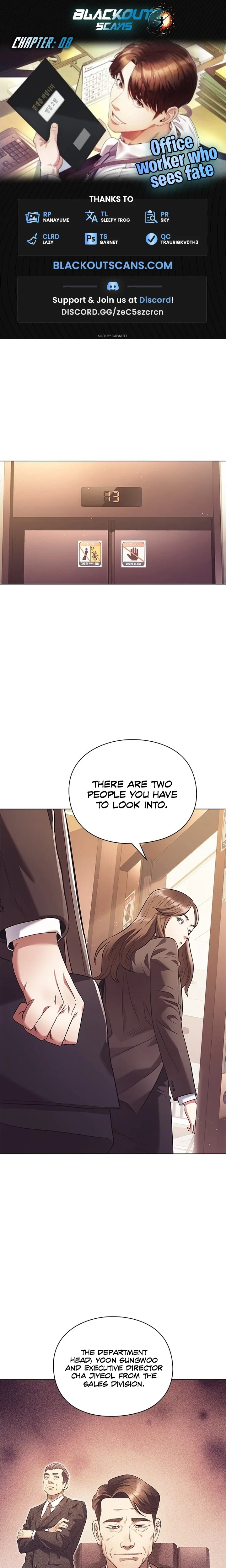 Office Worker Who Sees Fate - Chapter 8 Page 1
