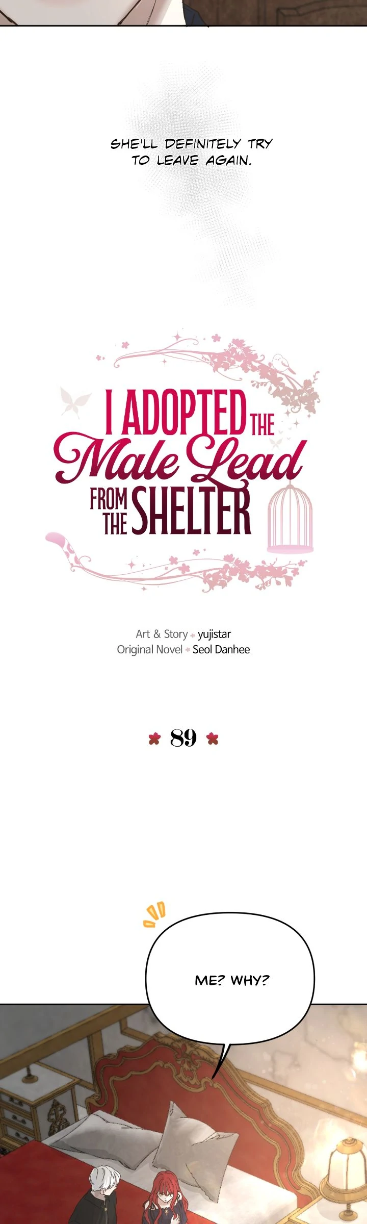 I Adopted a Male Lead From a Prison Shelter - Chapter 89 Page 8