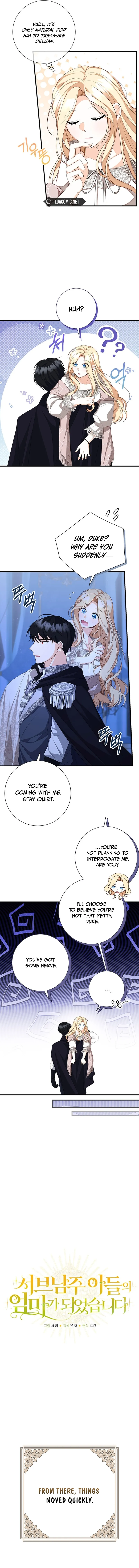 I Became the Mother of the Supporting Male Lead’s Son - Chapter 8 Page 6
