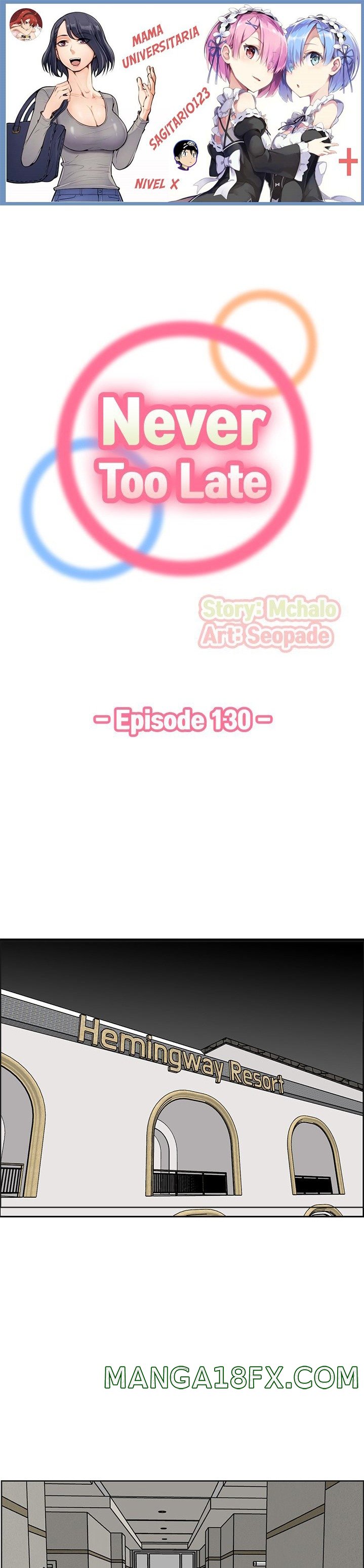 Never Too Late Raw - Chapter 130 Page 1