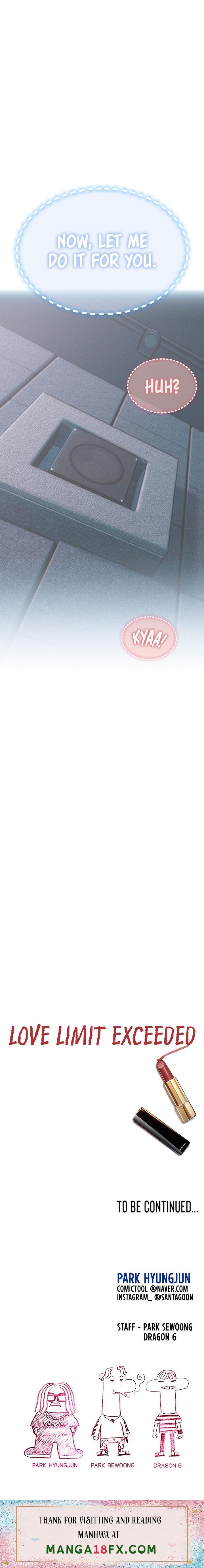 Love Limit Exceeded - Chapter 21 Page 23