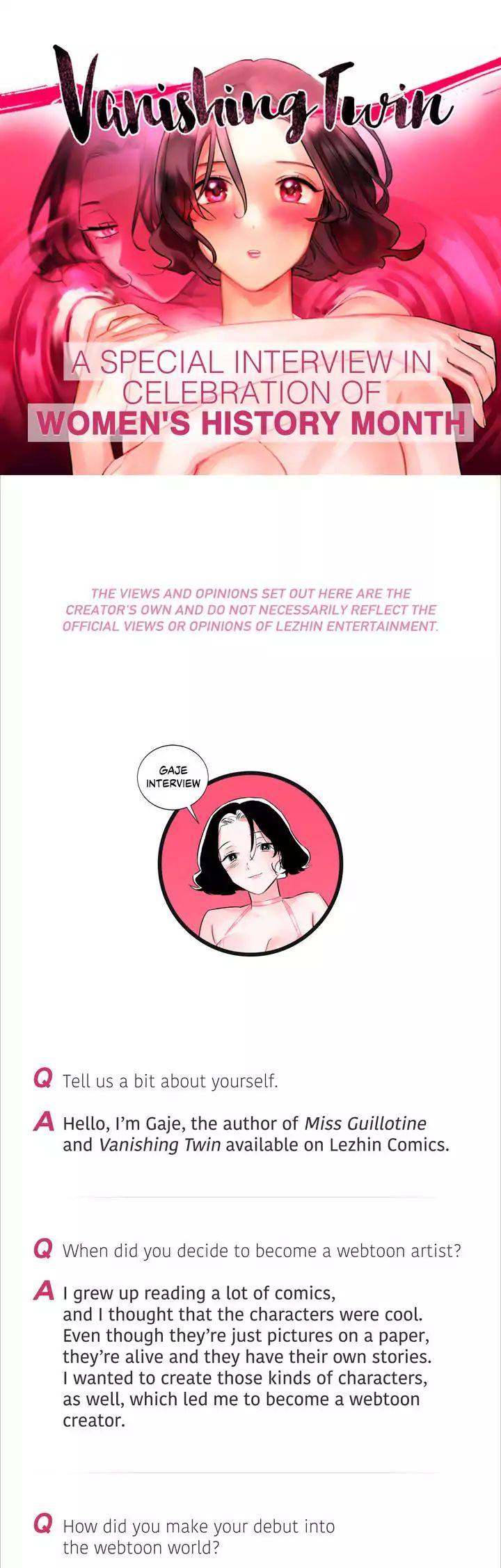 Vanishing Twin - Chapter 14.1 Page 1