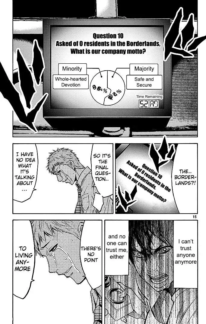 Alice in Borderland - Chapter 22.3 Page 15
