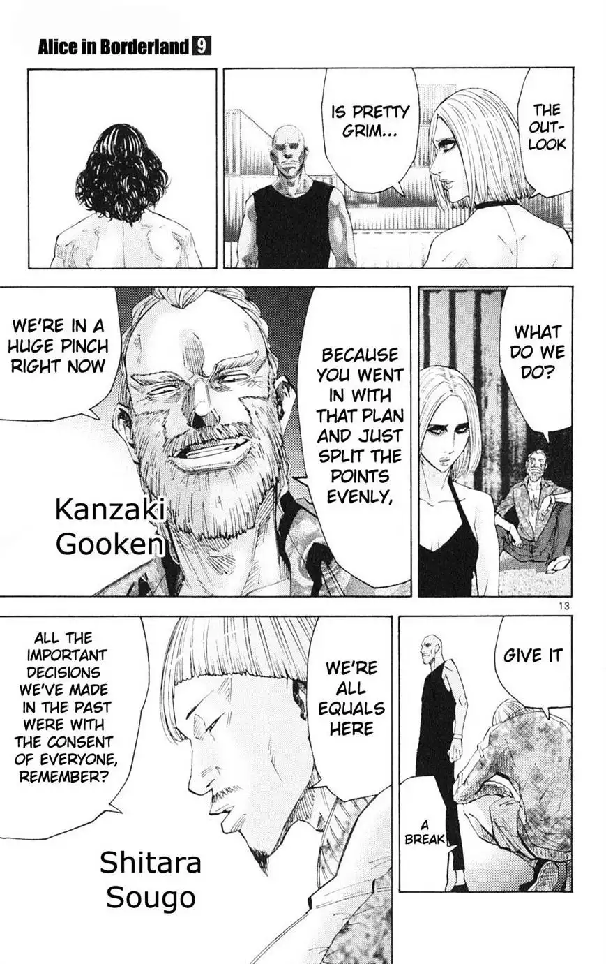 Alice in Borderland - Chapter 35 Page 13