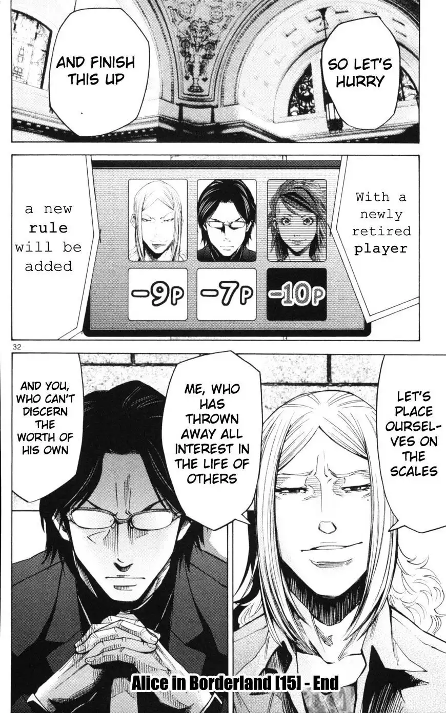 Alice in Borderland - Chapter 51.3 Page 32