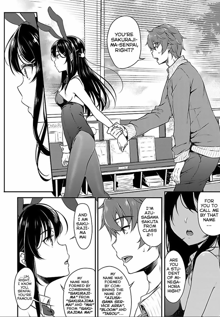 Seishun Buta Yarou wa Bunny Girl Senpai no Yume wo Minai - Chapter 1 Page 9