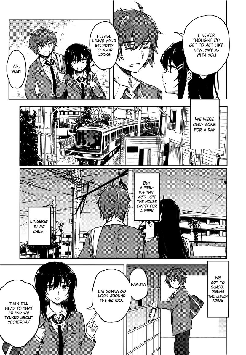 Seishun Buta Yarou wa Bunny Girl Senpai no Yume wo Minai - Chapter 18 Page 17
