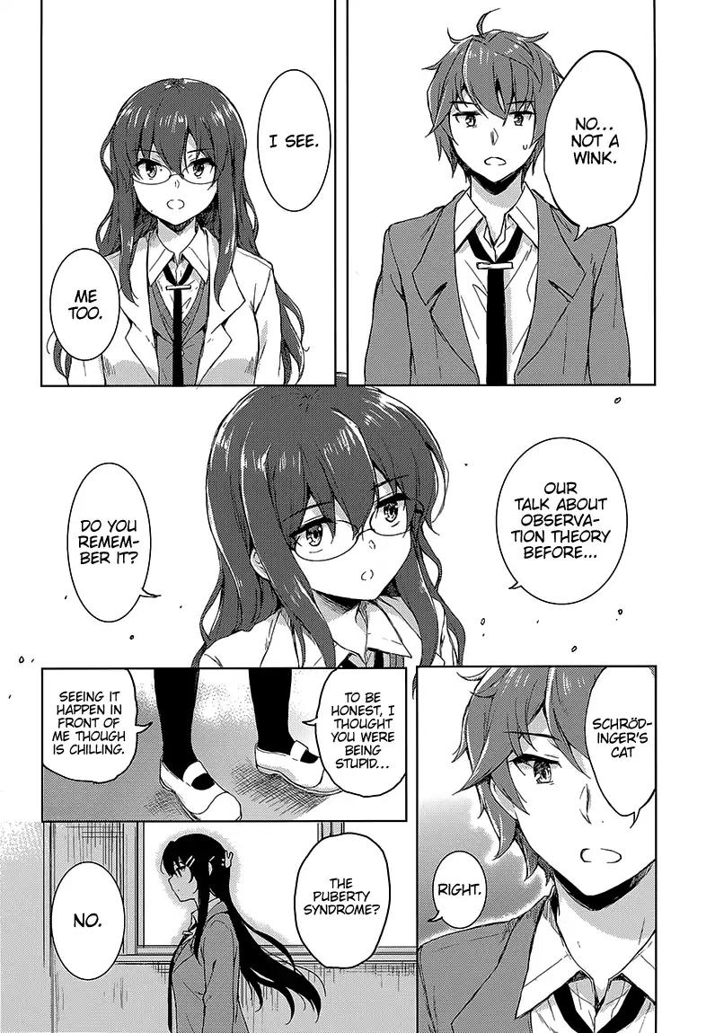 Seishun Buta Yarou wa Bunny Girl Senpai no Yume wo Minai - Chapter 19 Page 13