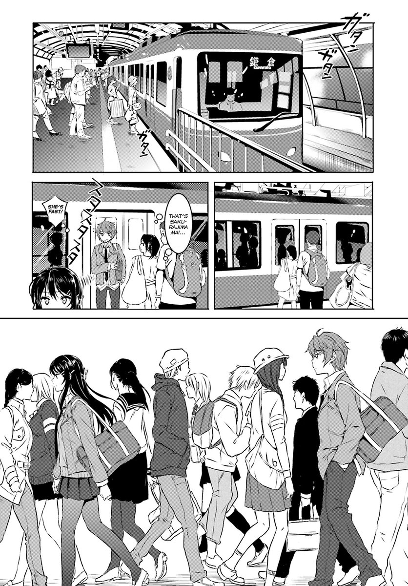 Seishun Buta Yarou wa Bunny Girl Senpai no Yume wo Minai - Chapter 3 Page 14