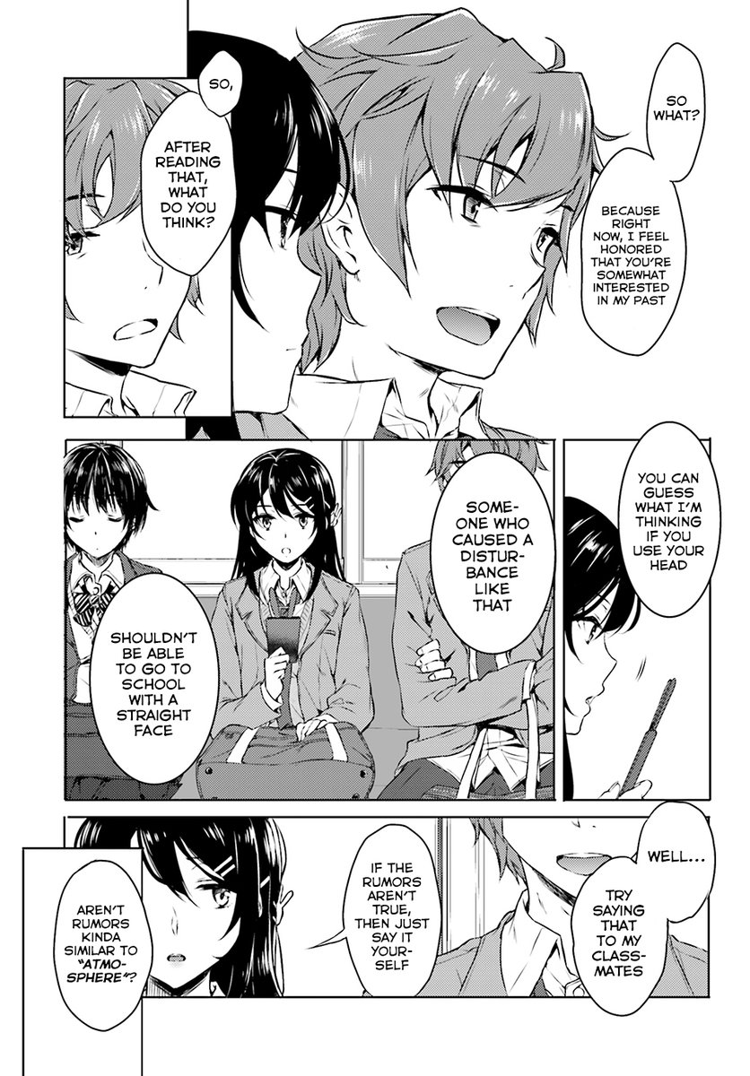 Seishun Buta Yarou wa Bunny Girl Senpai no Yume wo Minai - Chapter 3 Page 5