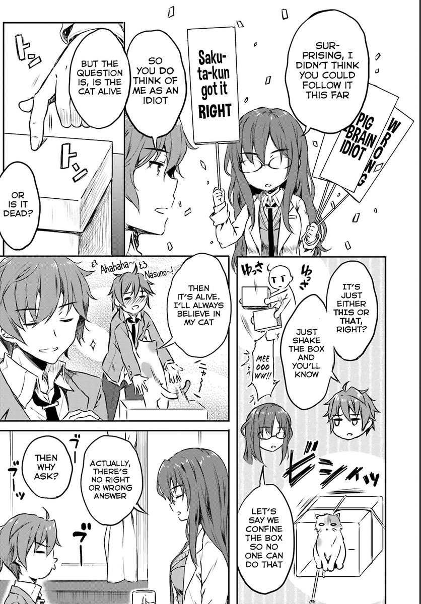 Seishun Buta Yarou wa Bunny Girl Senpai no Yume wo Minai - Chapter 6 Page 14