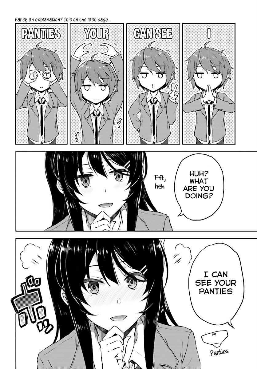 Seishun Buta Yarou wa Bunny Girl Senpai no Yume wo Minai - Chapter 8 Page 5