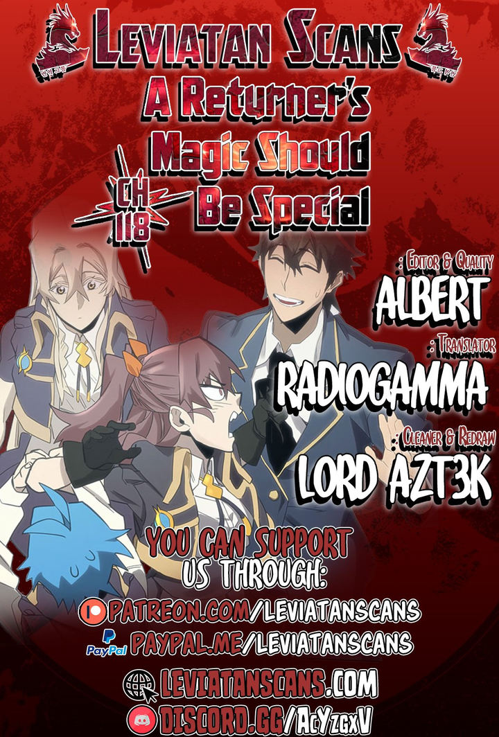 A Returner's Magic Should Be Special - Chapter 118 Page 1