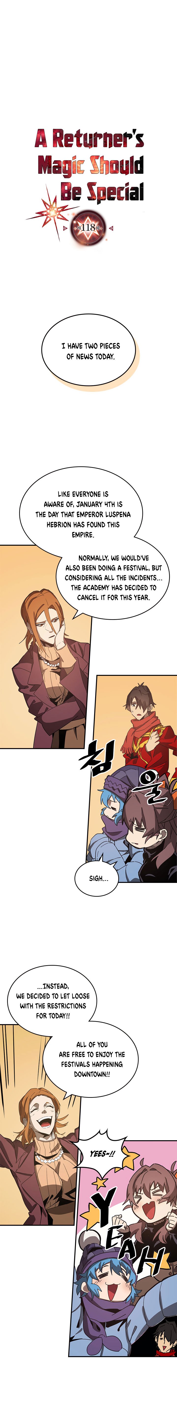 A Returner's Magic Should Be Special - Chapter 118 Page 2