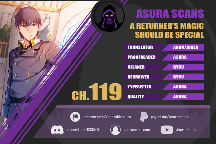 A Returner's Magic Should Be Special - Chapter 119 Page 1