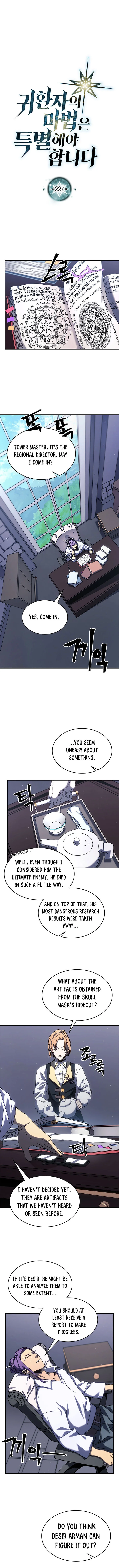 A Returner's Magic Should Be Special - Chapter 227 Page 1