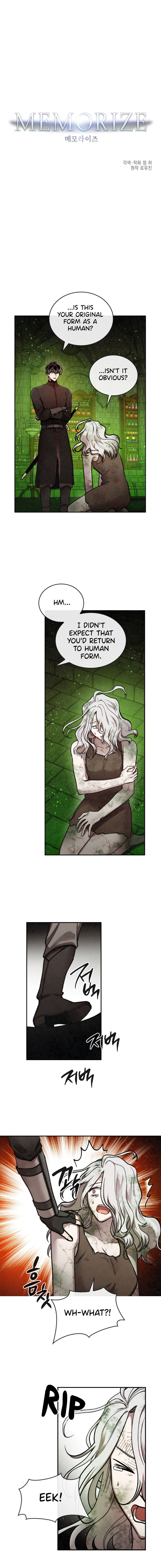 MEMORIZE - Chapter 36 Page 1