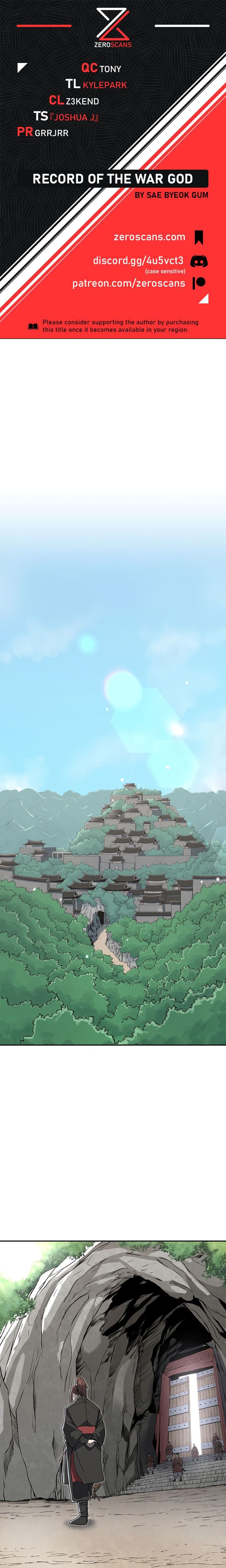 Record of the War God - Chapter 140 Page 1