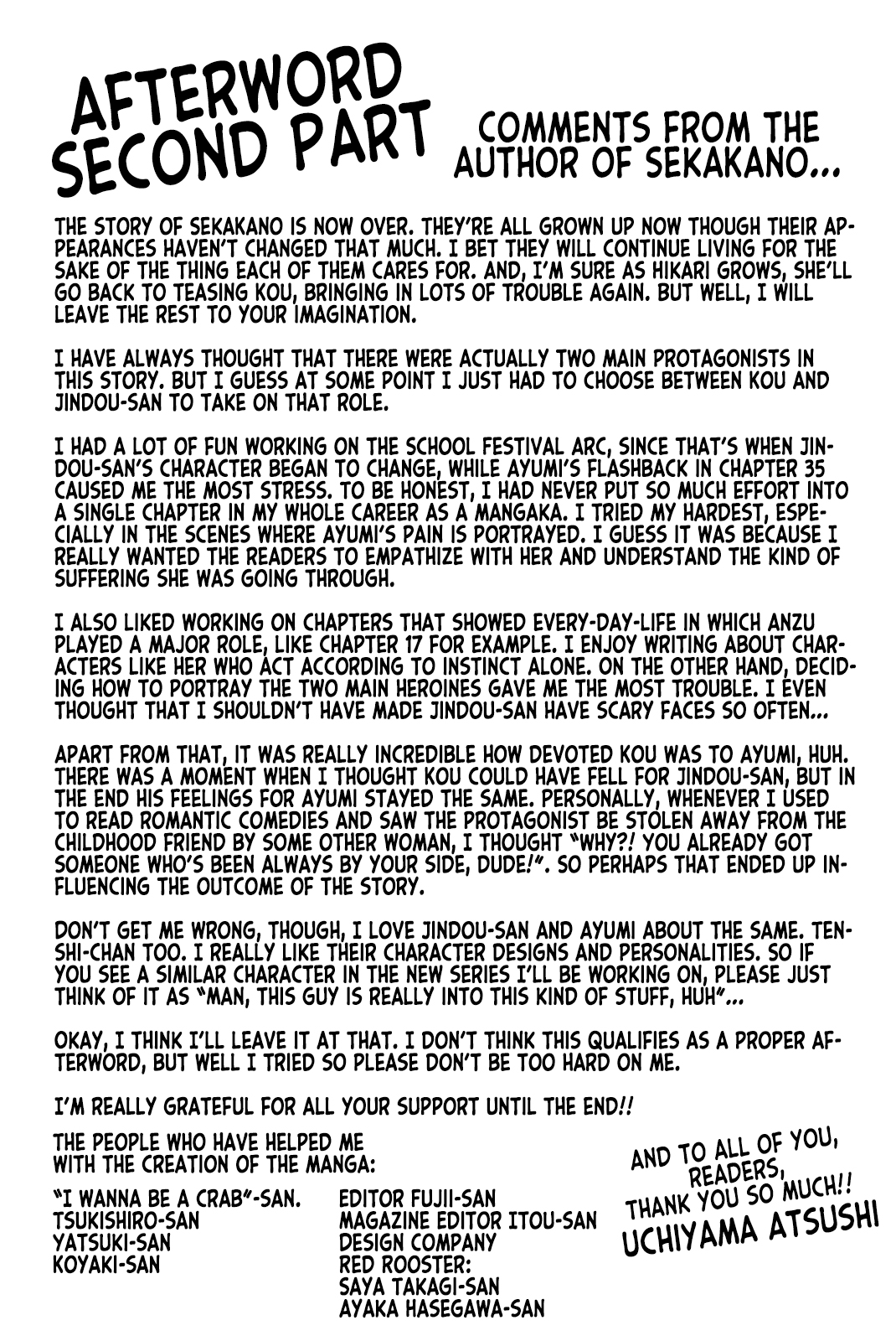 Sekai ka Kanojo ka Erabenai - Chapter 40.6 Page 20