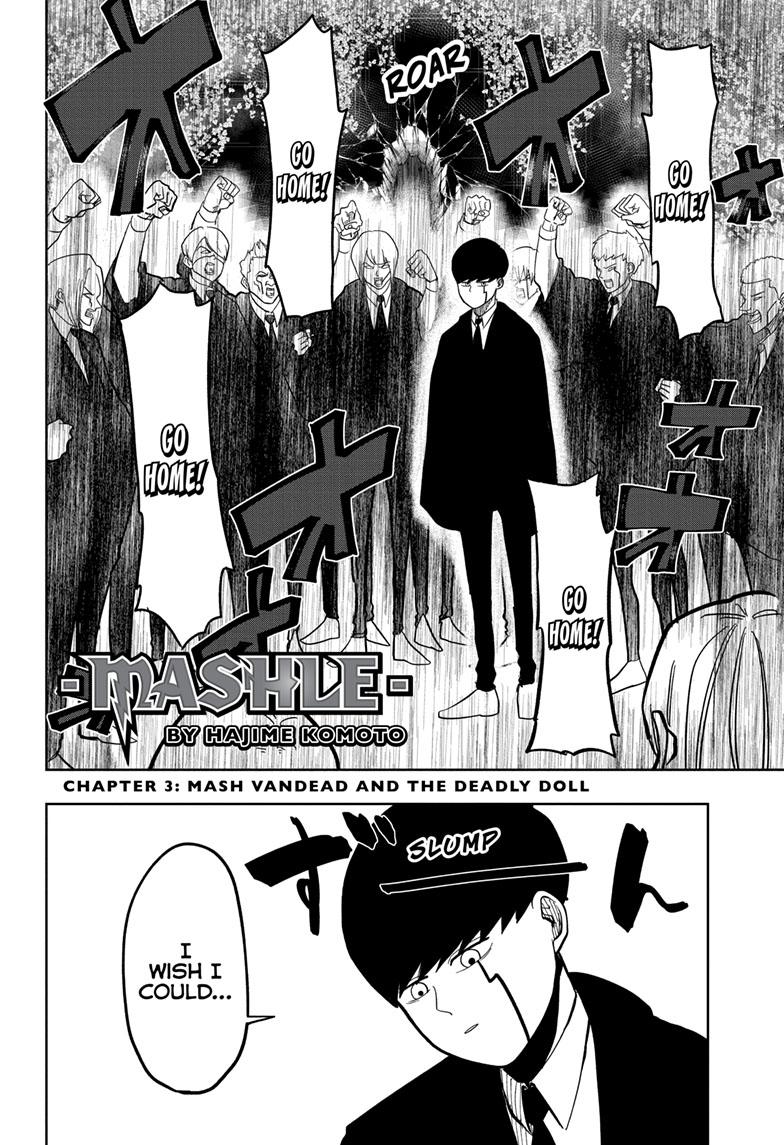 Mashle: Magic and Muscles - Chapter 3 Page 2