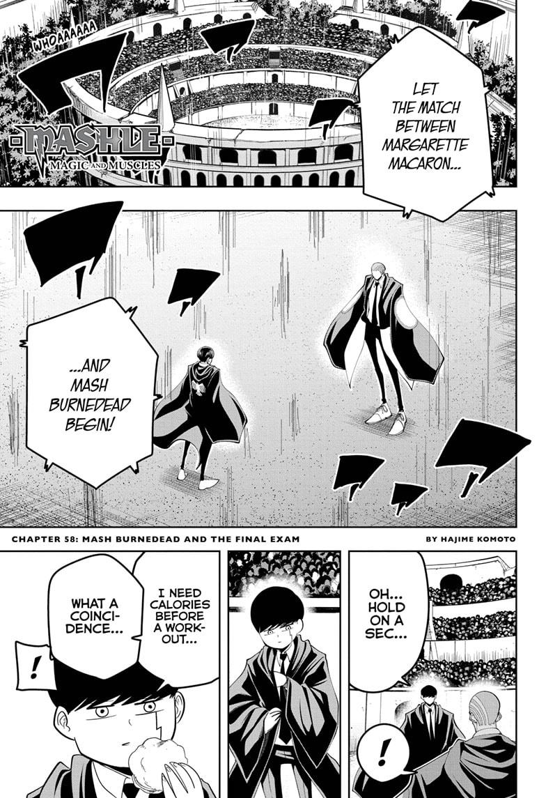 Mashle: Magic and Muscles - Chapter 58 Page 1