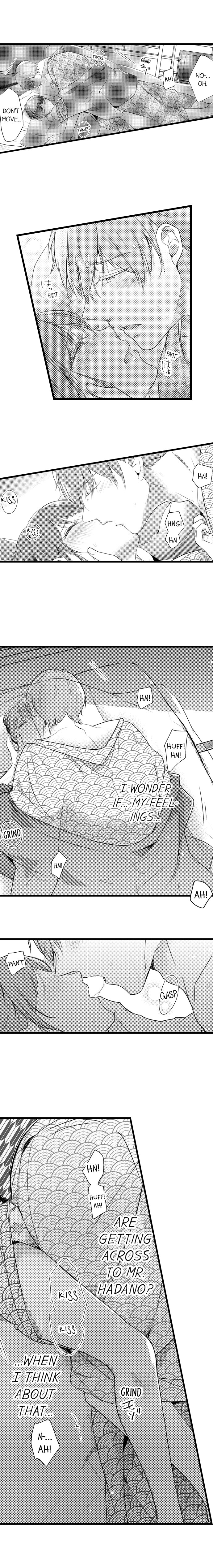 A Hot Night With My Boss in a Capsule Hotel - Chapter 42 Page 6