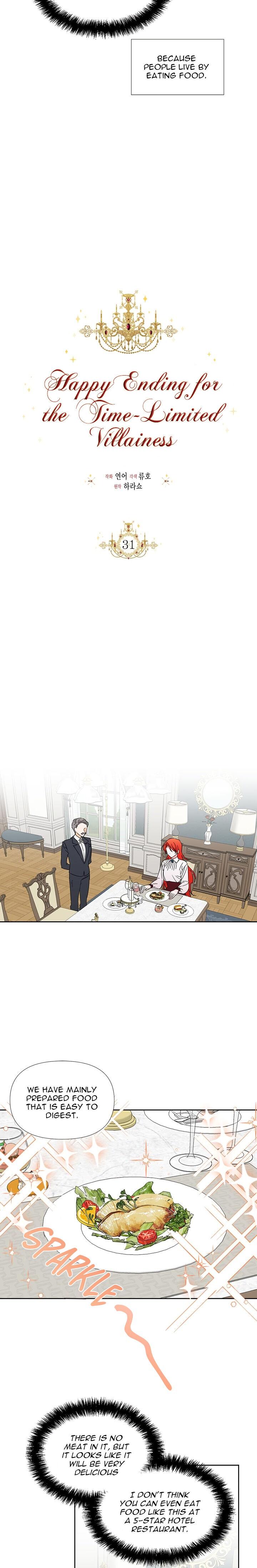 Happy Ending for the Time-Limited Villainess - Chapter 31 Page 4