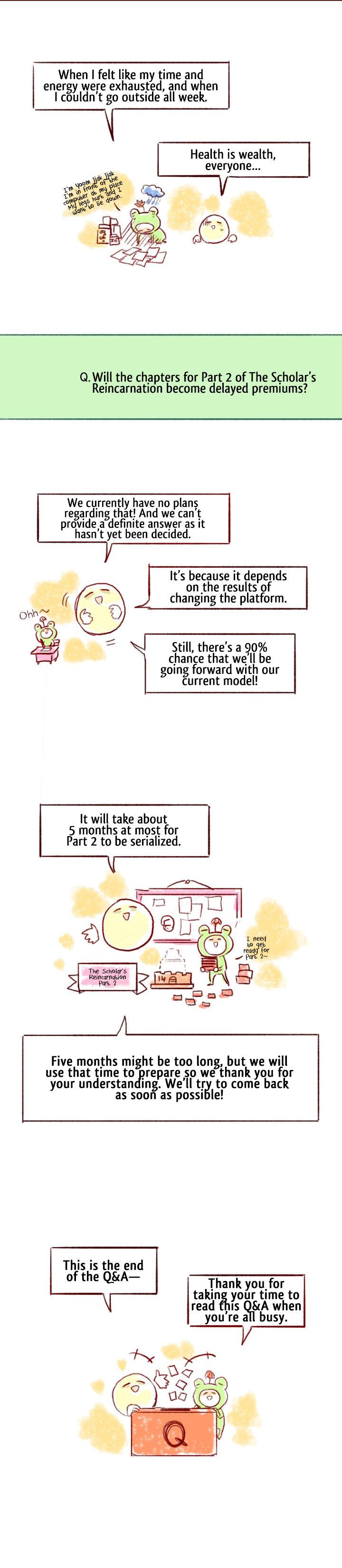 The Scholar's Reincarnation - Chapter 76.5 Page 8