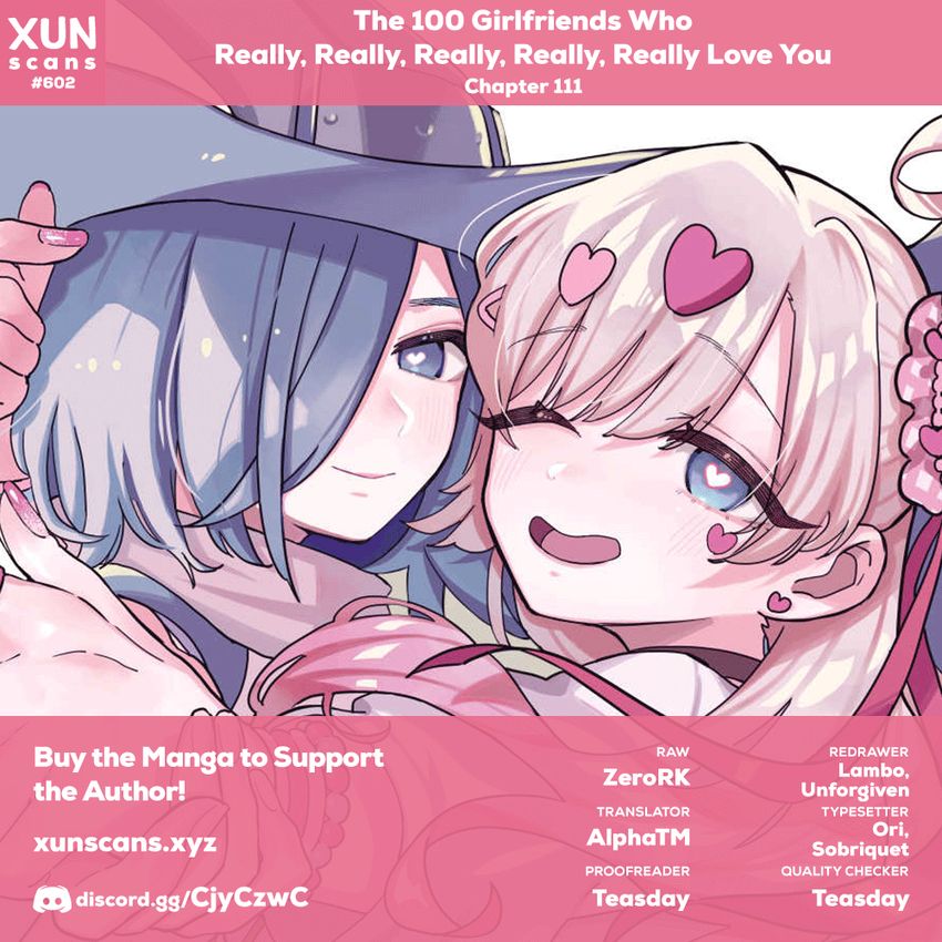 The 100 Girlfriends Who Really, Really, Really, Really, Really Love You - Chapter 111 Page 1