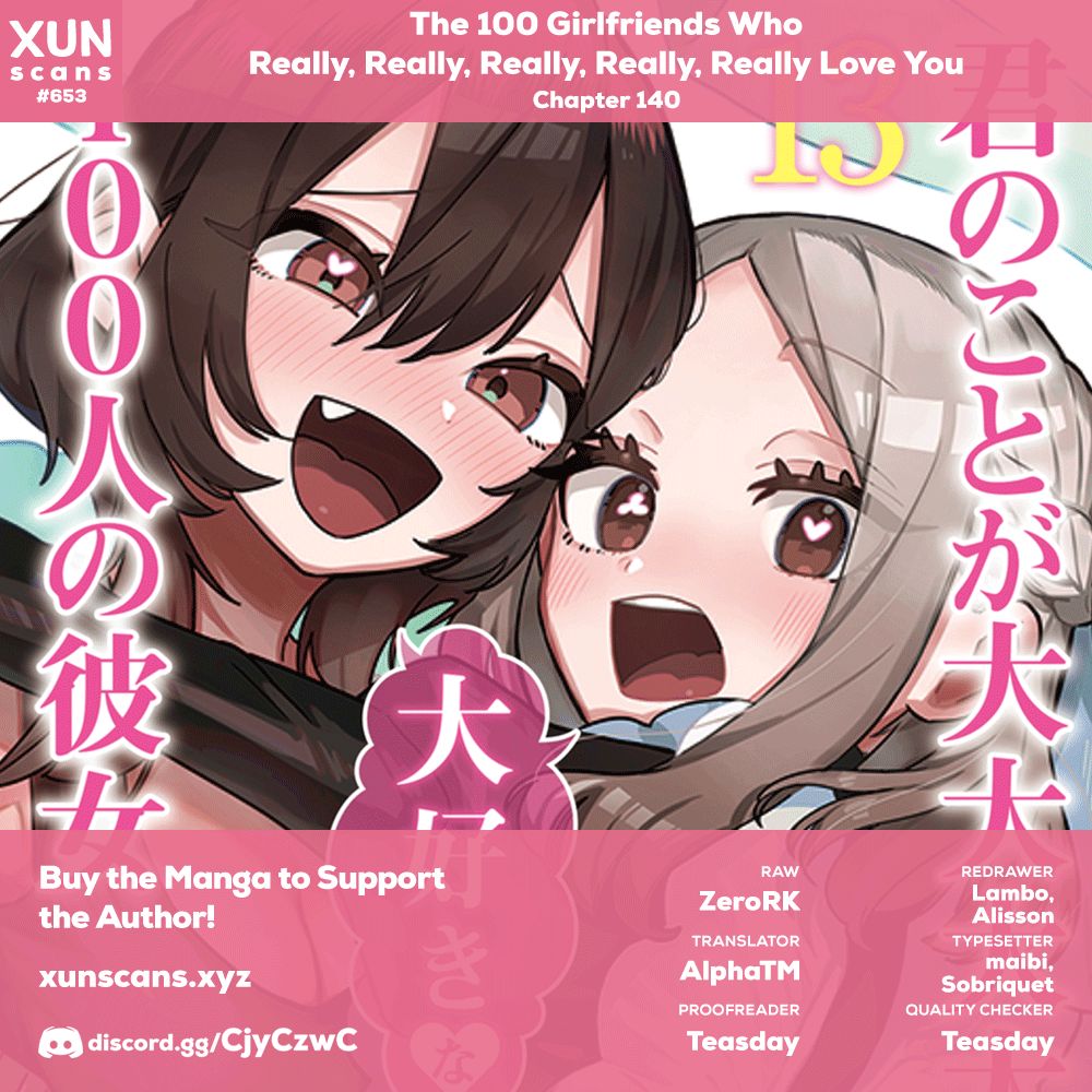 The 100 Girlfriends Who Really, Really, Really, Really, Really Love You - Chapter 140 Page 1