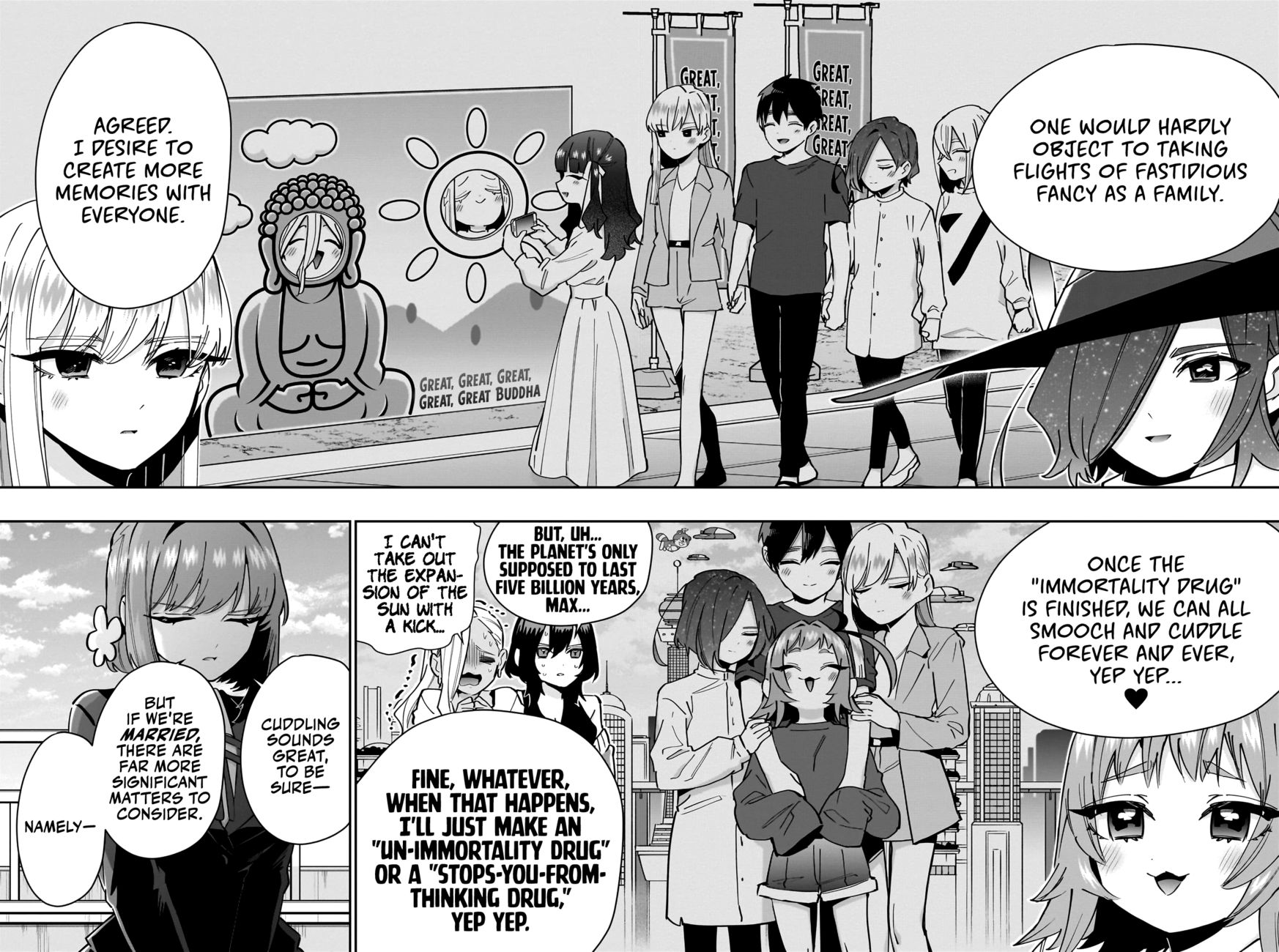 The 100 Girlfriends Who Really, Really, Really, Really, Really Love You - Chapter 145 Page 9