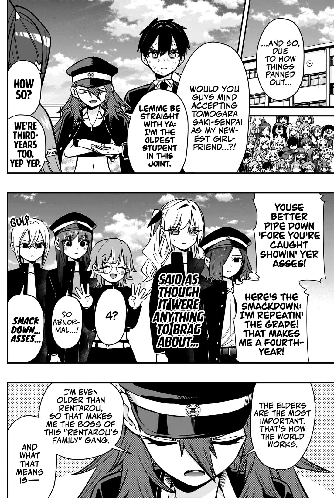 The 100 Girlfriends Who Really, Really, Really, Really, Really Love You - Chapter 187 Page 3