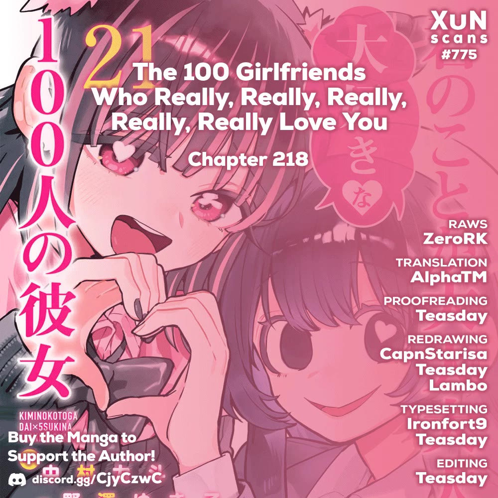 The 100 Girlfriends Who Really, Really, Really, Really, Really Love You - Chapter 218 Page 1