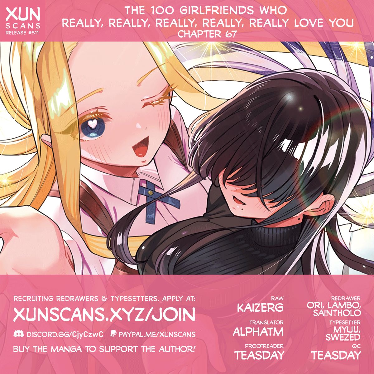 The 100 Girlfriends Who Really, Really, Really, Really, Really Love You - Chapter 67 Page 1