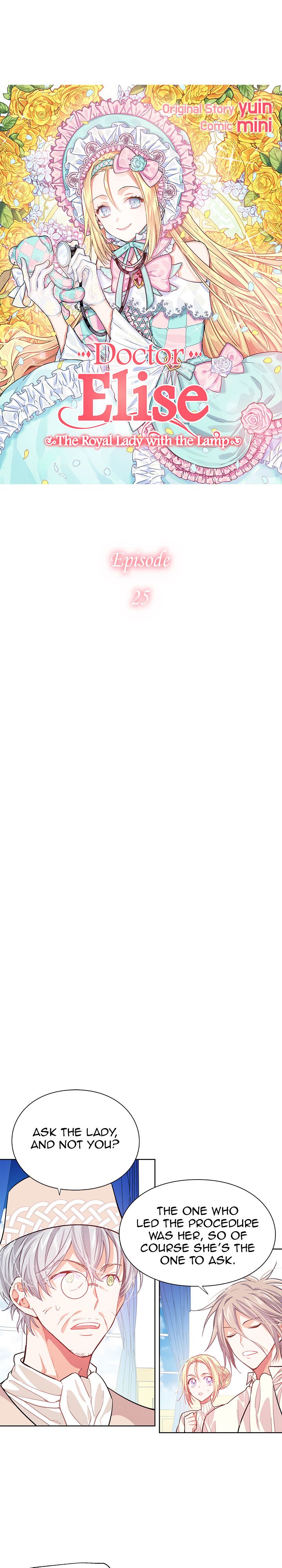 Doctor Elise - The Royal Lady with the Lamp - Chapter 25 Page 3